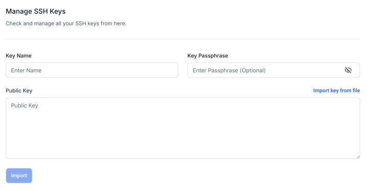 SSH Access and SSH Keys Management on Your WordPress Hosting – Step 2: Add Your SSH Key to the Hosting Dashboard