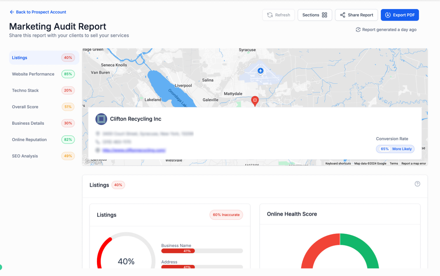 Step-by-Step Guide on Customizing Audit Report Sections – Access Report Section Controls