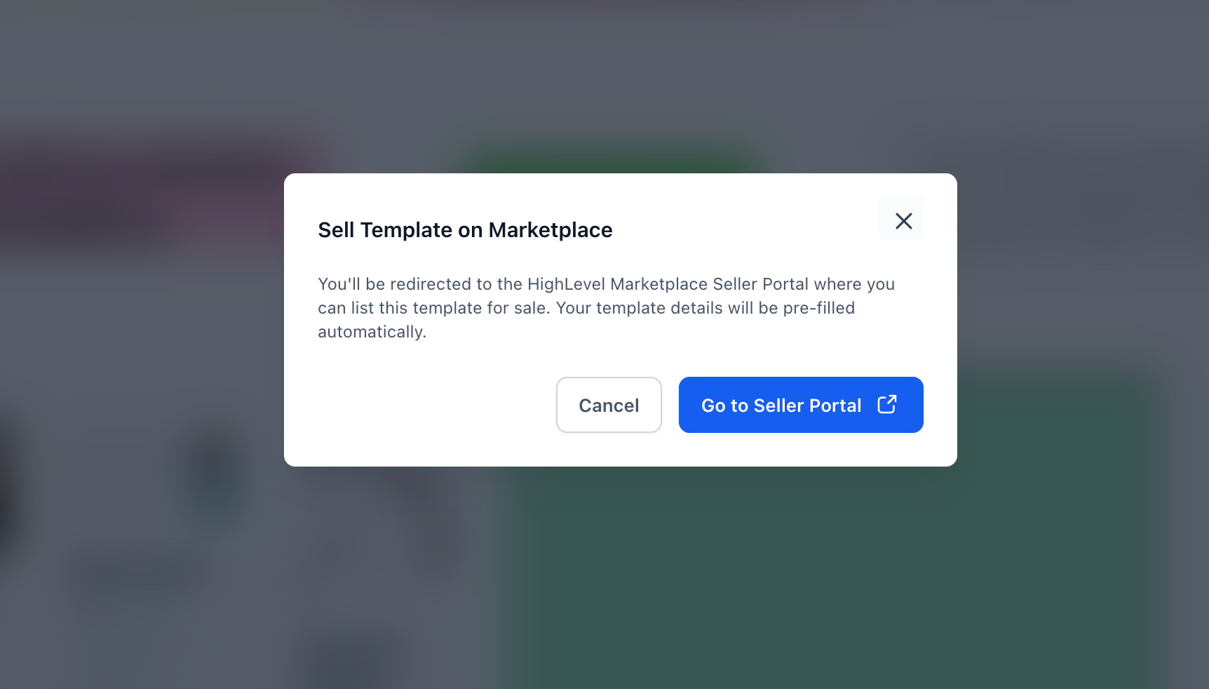 Template Library Marketplace Integration – Sell Templates on Marketplace