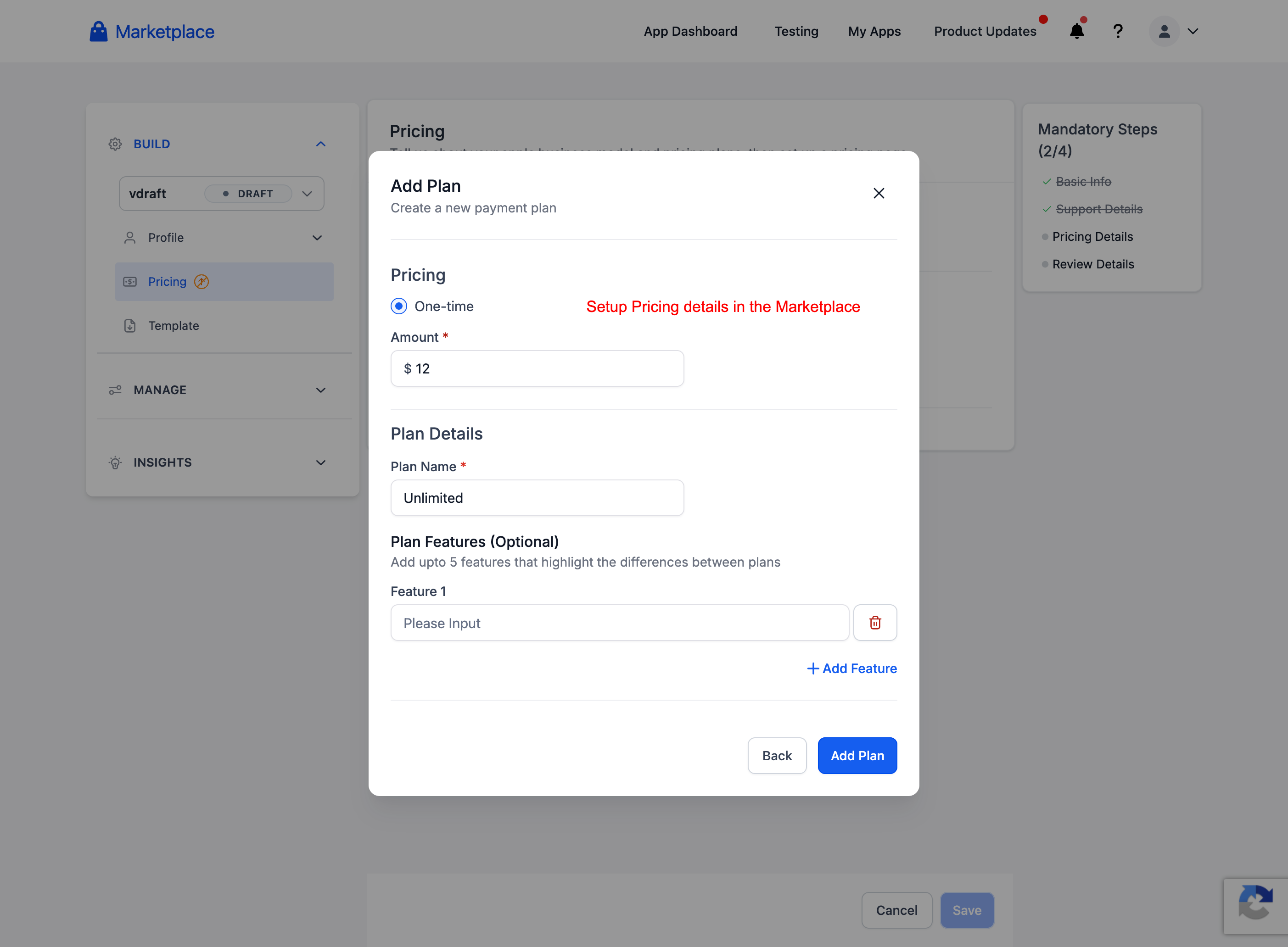 Template Library Marketplace Integration – Sell Templates on Marketplace