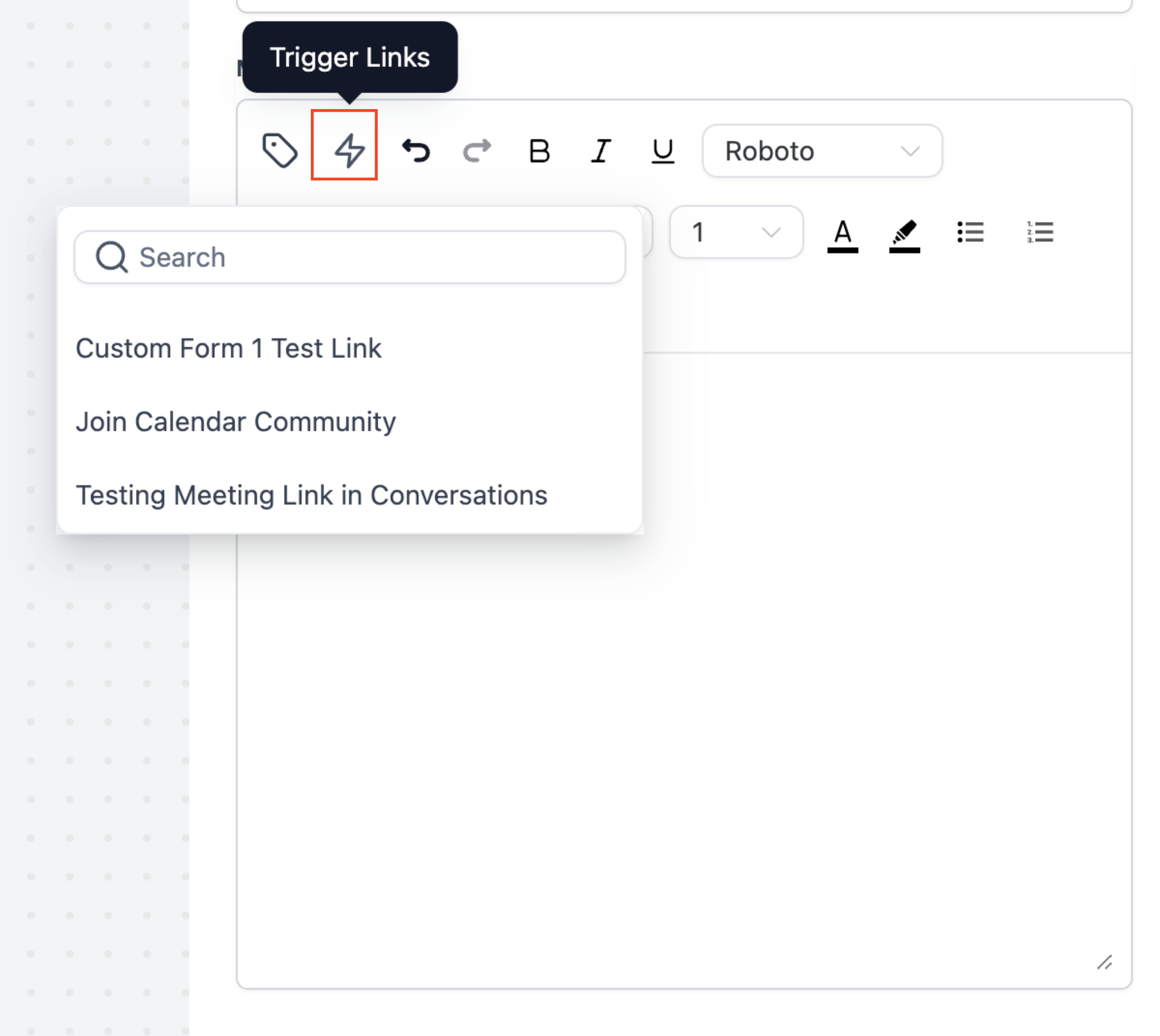 Text Editor UI Changes – Screenshot 2