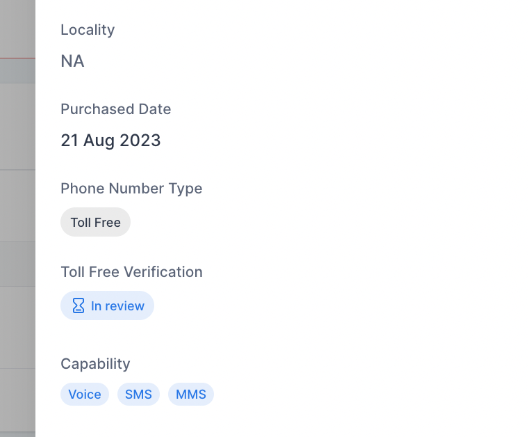 Toll-Free Verification Guide for LC – Phone (US/Canada) – Verification process