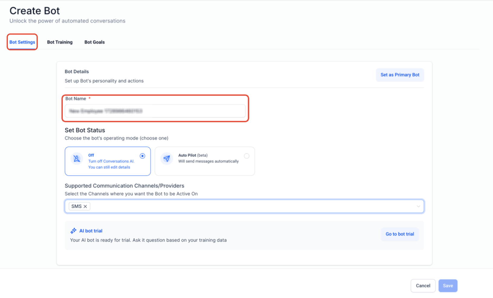 Trigger a Workflow from AI Conversations (Bot Goals Guide) – Accessing Bot Goals and Workflow Triggers