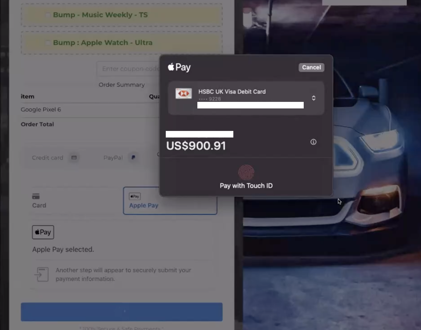 Using Apple Pay and Google Pay – How to use Apple Pay and Google Pay in the CRM?