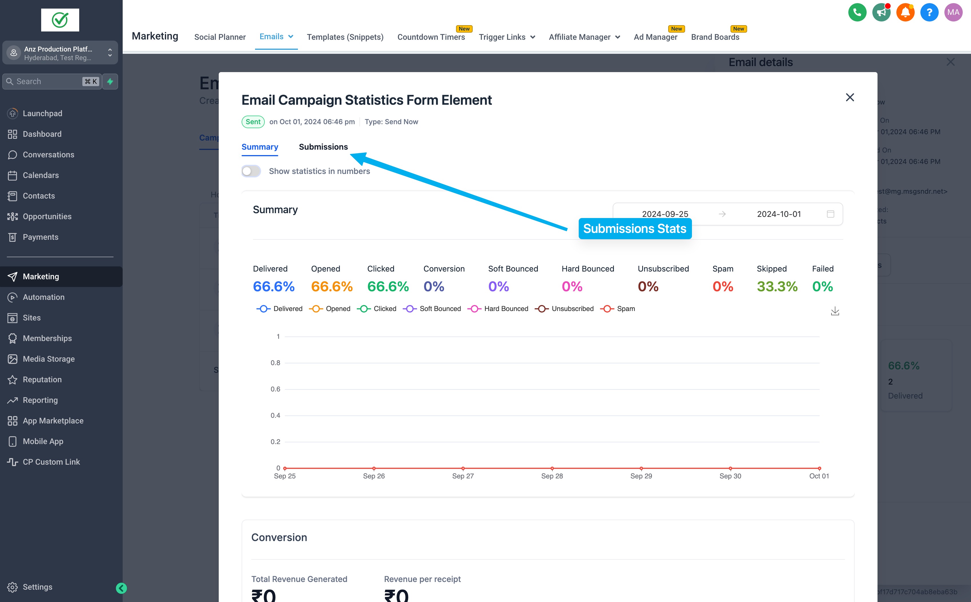 Using the Inline Forms/ Surveys Element in email campaign – How to Use: