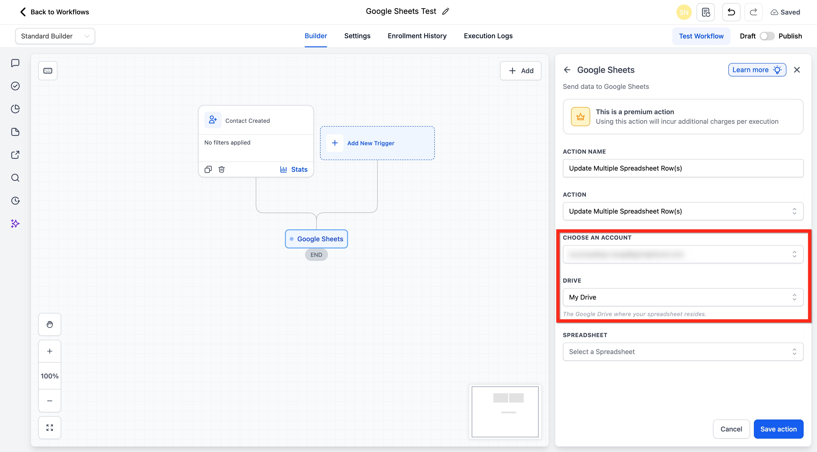 Workflow Action – Create & Update Multiple Rows in Google Sheets – How to Use the Action to Update Multiple Spreadsheet Row(s)