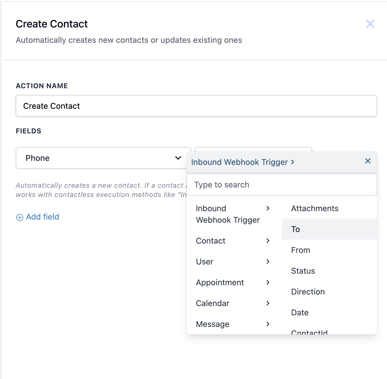 Workflow Action – Log External Call – How to use this action?