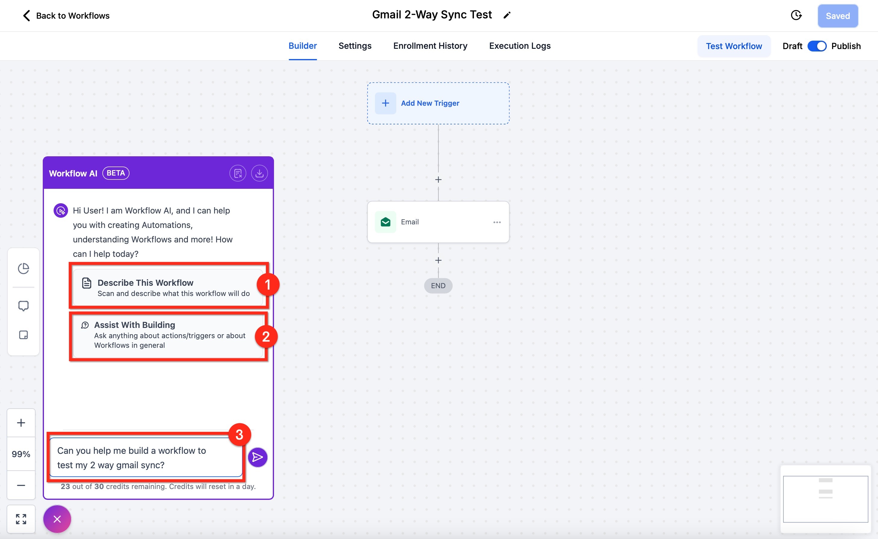 Workflow AI Assistant – Suggest Next Steps