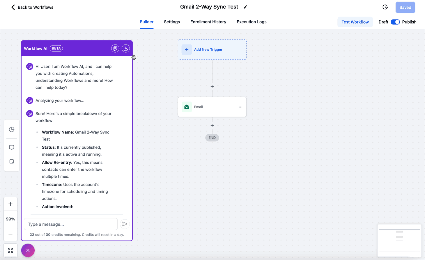 Workflow AI Assistant – Suggest Next Steps