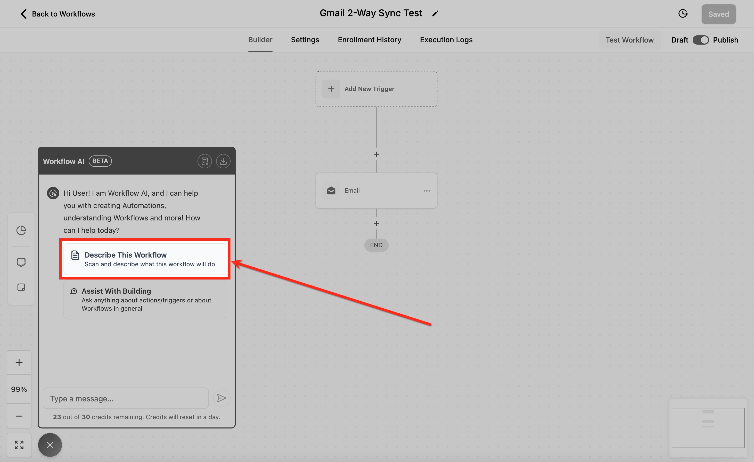 Workflow AI Assistant – Suggest Next Steps