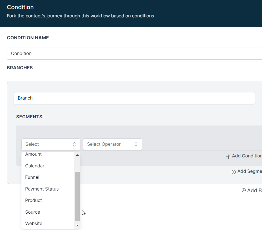 Workflow Trigger – Payment received – If/Else Conditions for Payment Received Workflow Trigger