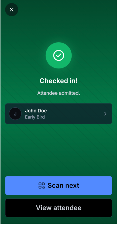 Check-in Experience for In Person Events – FAQs