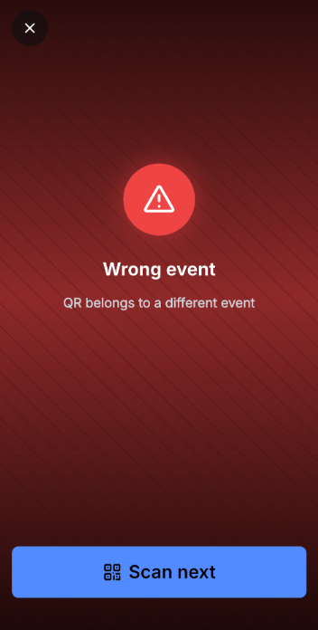 Check-in Experience for In Person Events – FAQs