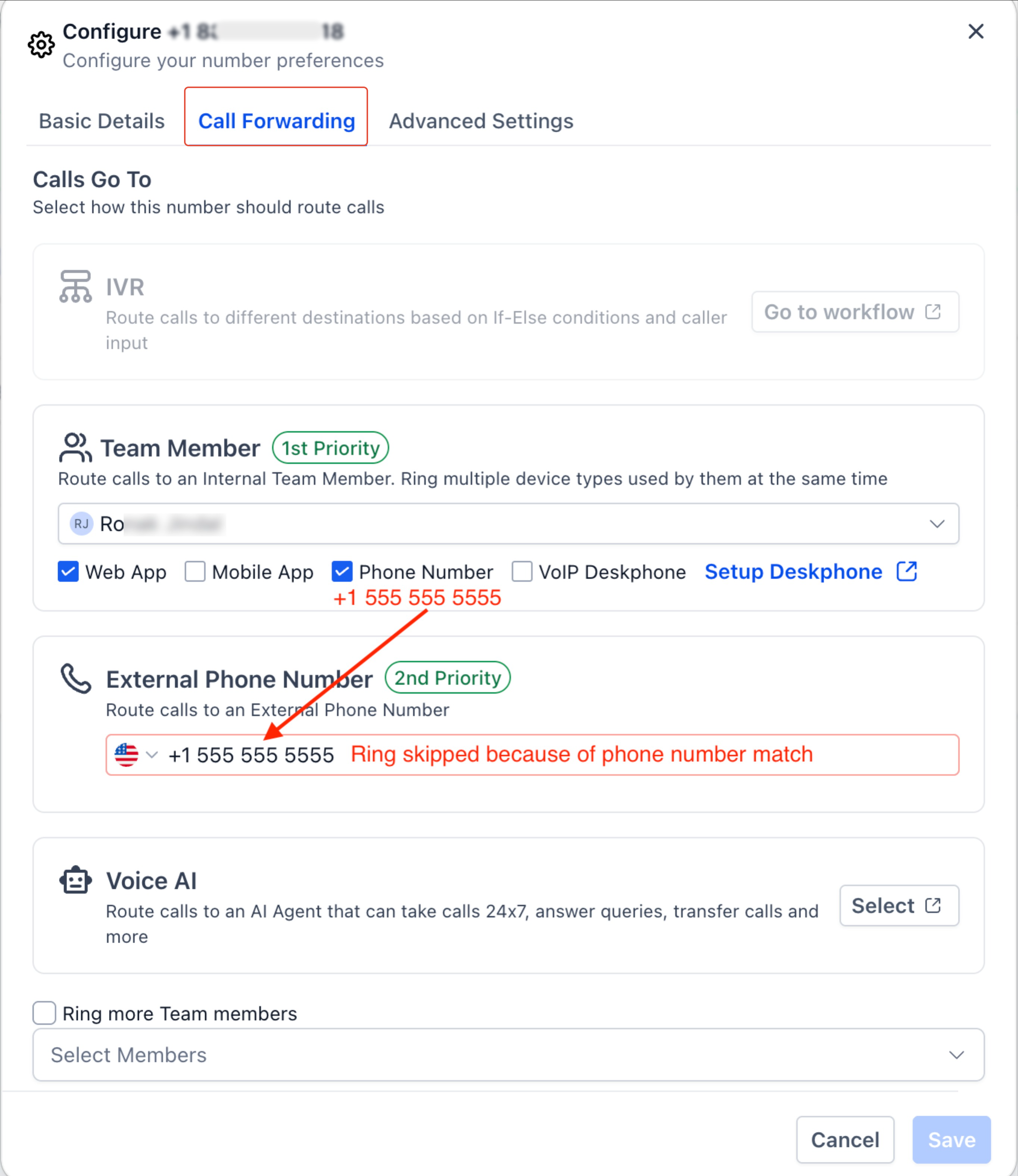 Inbound Call Routing by Working Hours – How Forwarding Numbers Are Handled