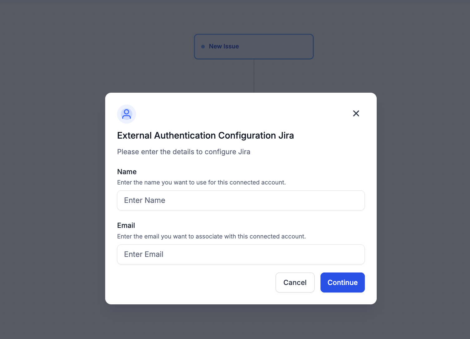 Jira: Workflow actions and triggers – Connect via Settings (alternative path)