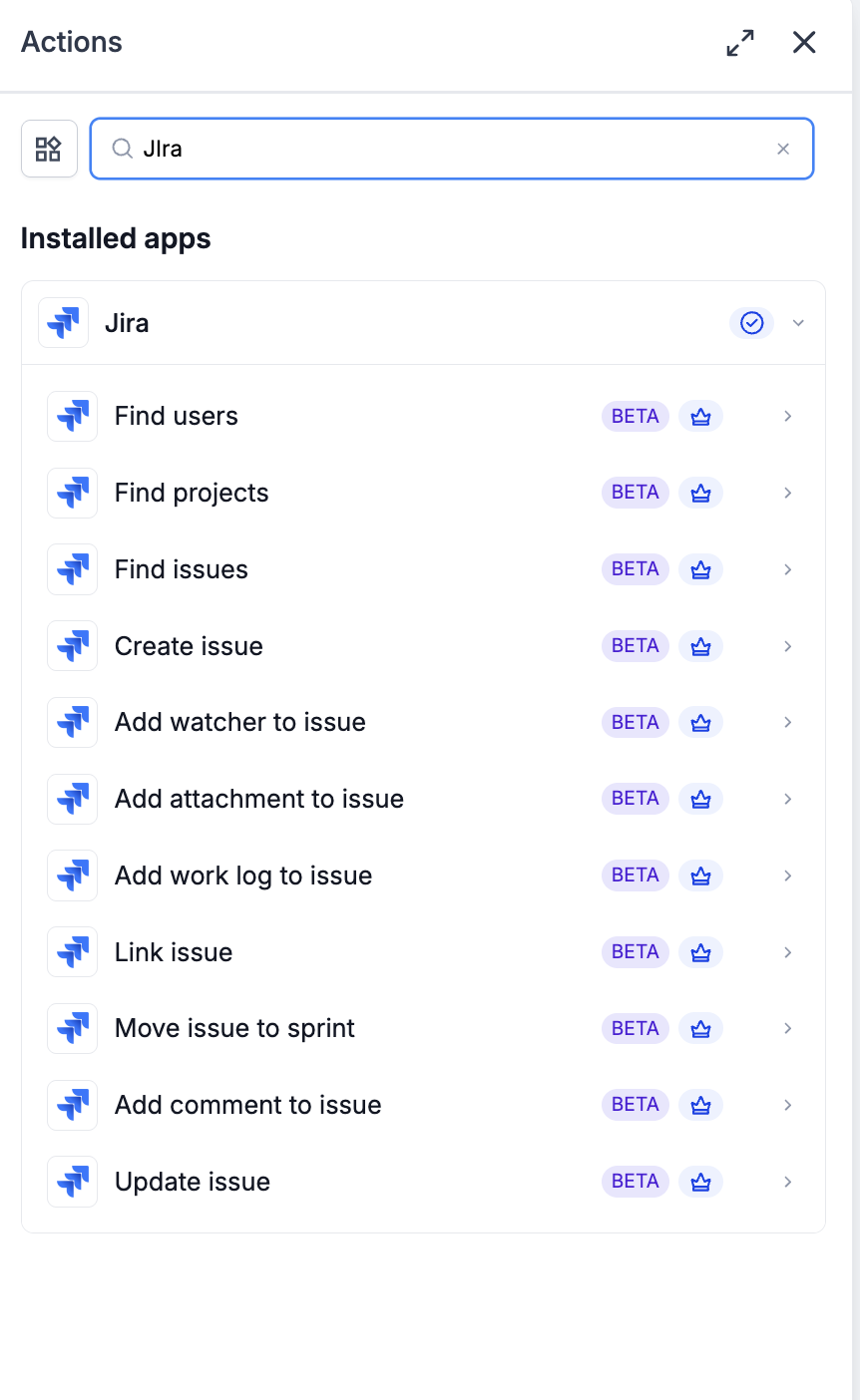 Jira: Workflow actions and triggers – Moves an existing issue into a specific sprint. Only works for issues on Jira Software project boards with Sc…