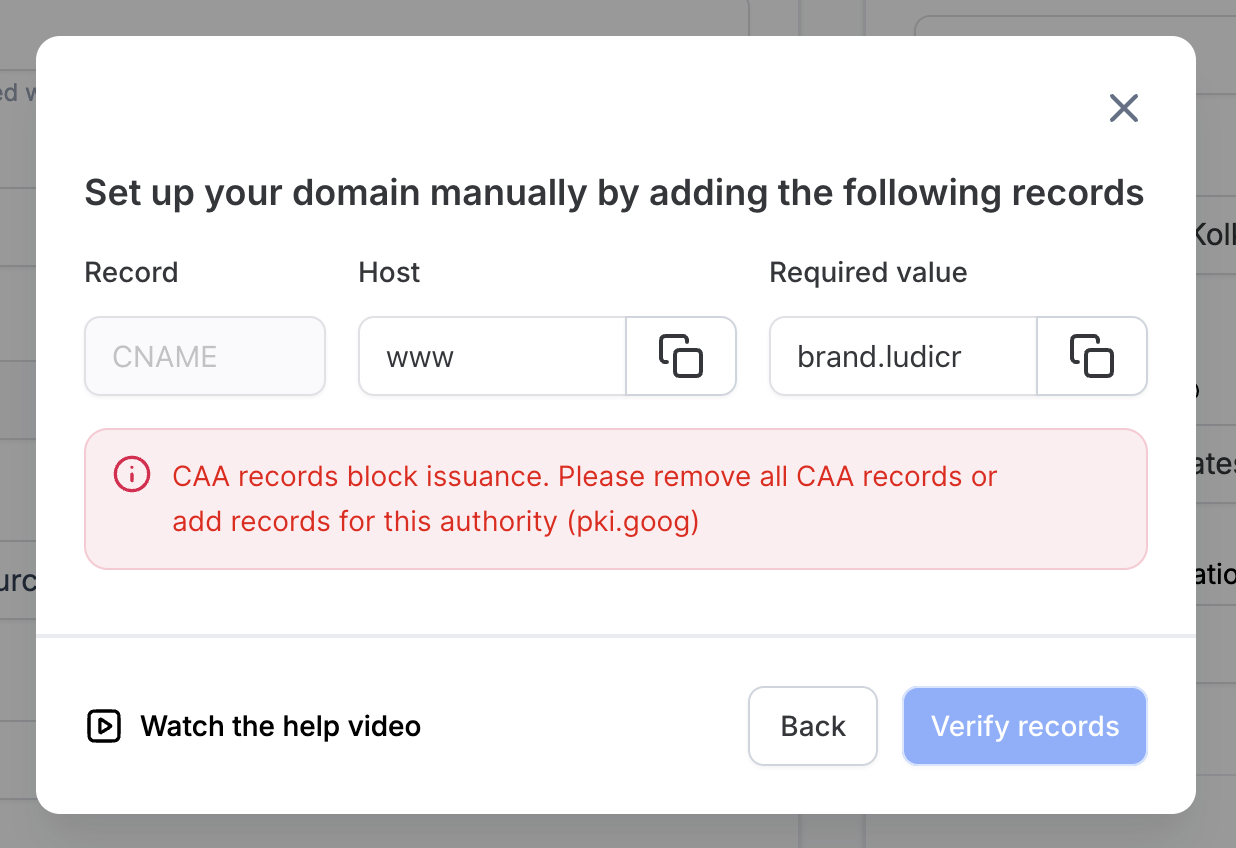 Troubleshooting Guide: Connecting Your Domain – Troubleshooting CAA Record Issues