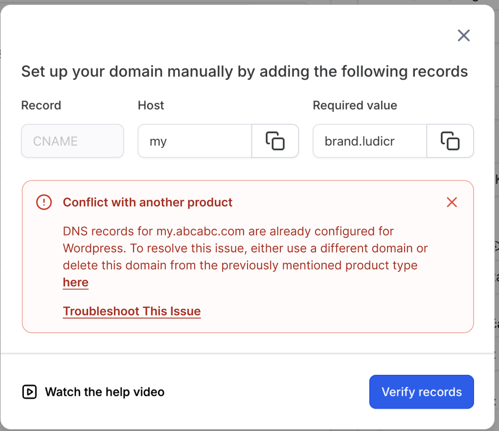 Troubleshooting Guide: Connecting Your Domain – Troubleshooting Product Conflicts