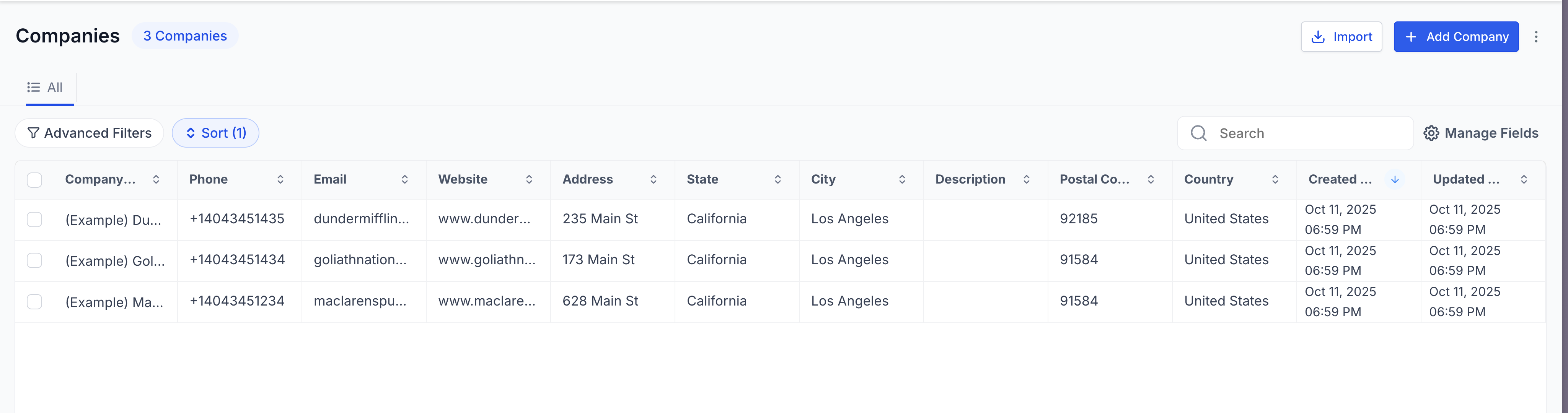Bulk Import Companies via CSV – What is Bulk Import for Companies?