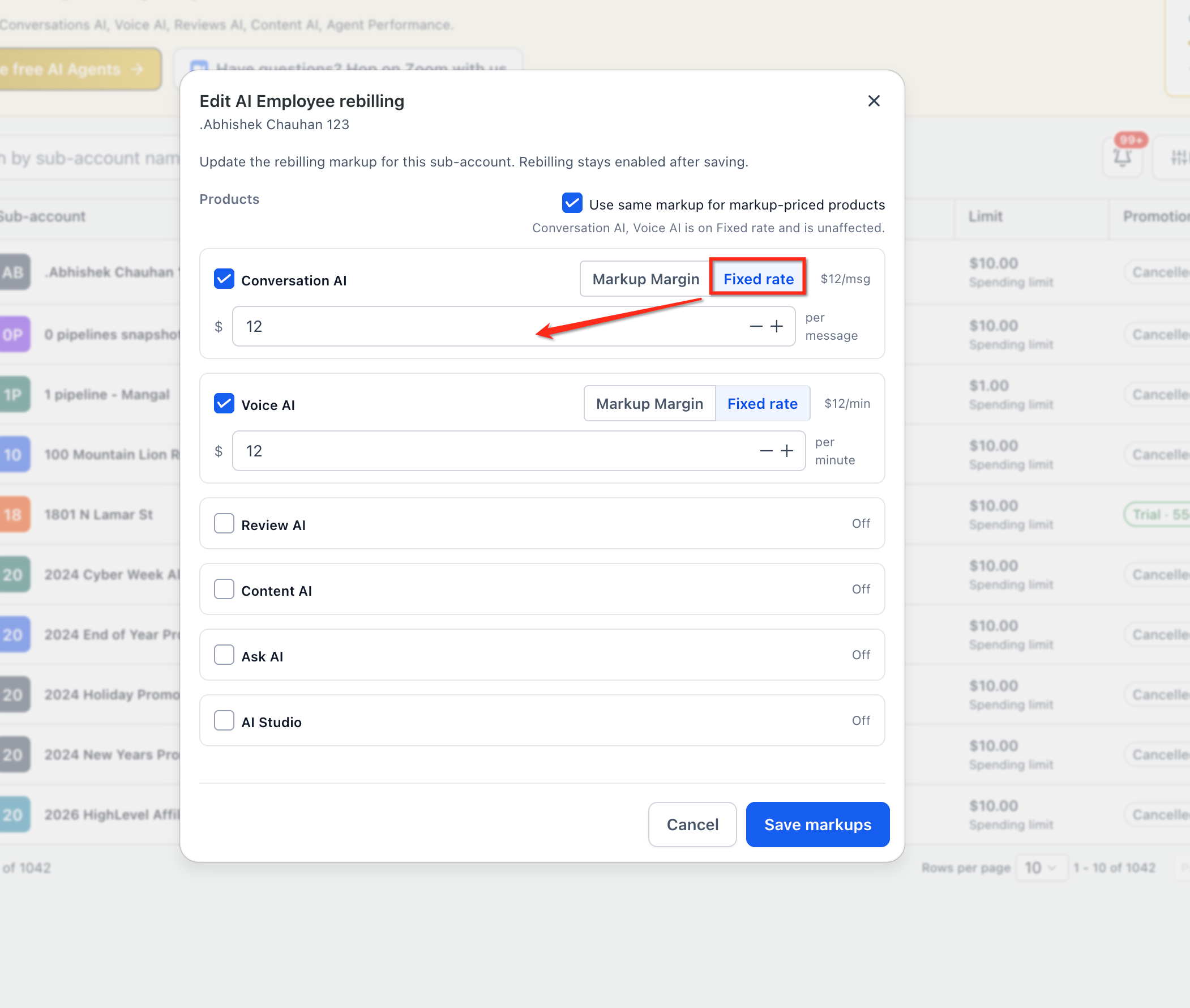 Fixed-Rate Rebilling for AI Products – How to Set Up Fixed-Rate Billing