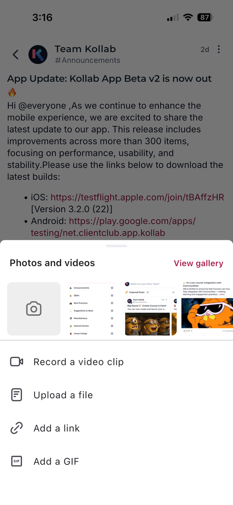 GoKollab Mobile App: Native iOS & Android Experience – How to Set Up Kollab Mobile App