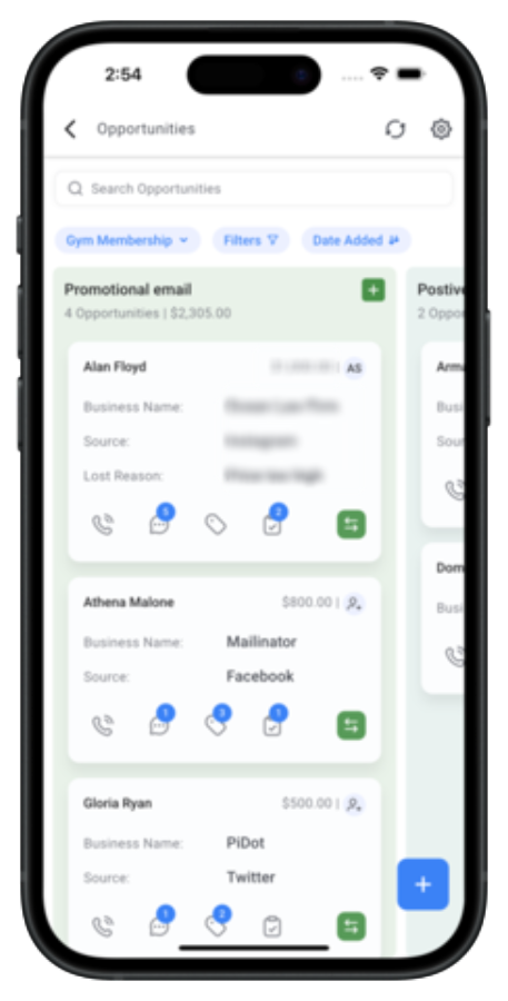 Opportunities V2 Mobile App – How to Set Up Opportunities V2 Mobile