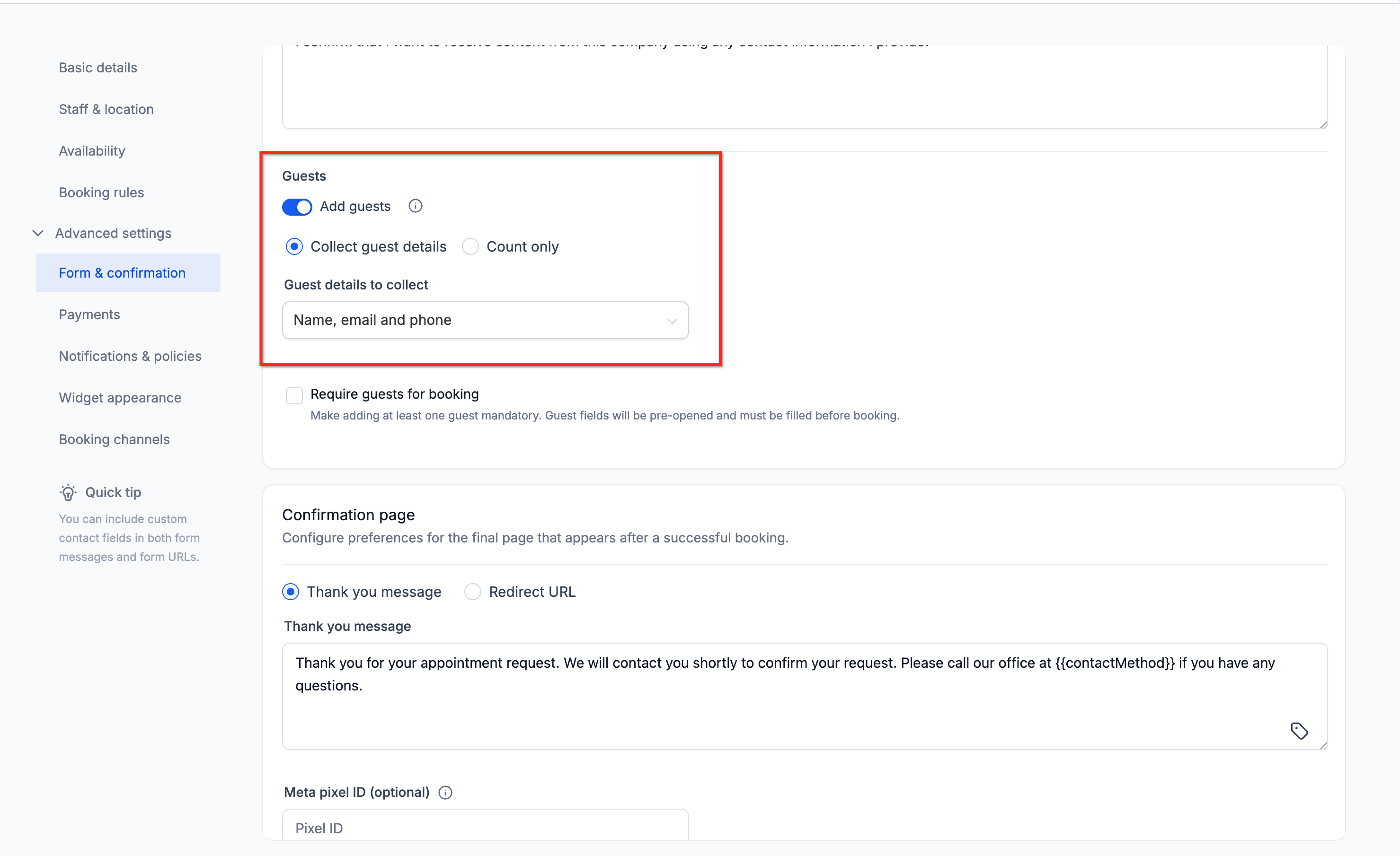 Add Guests to Calendar Bookings – How to Enable Add Guests in Your Calendar