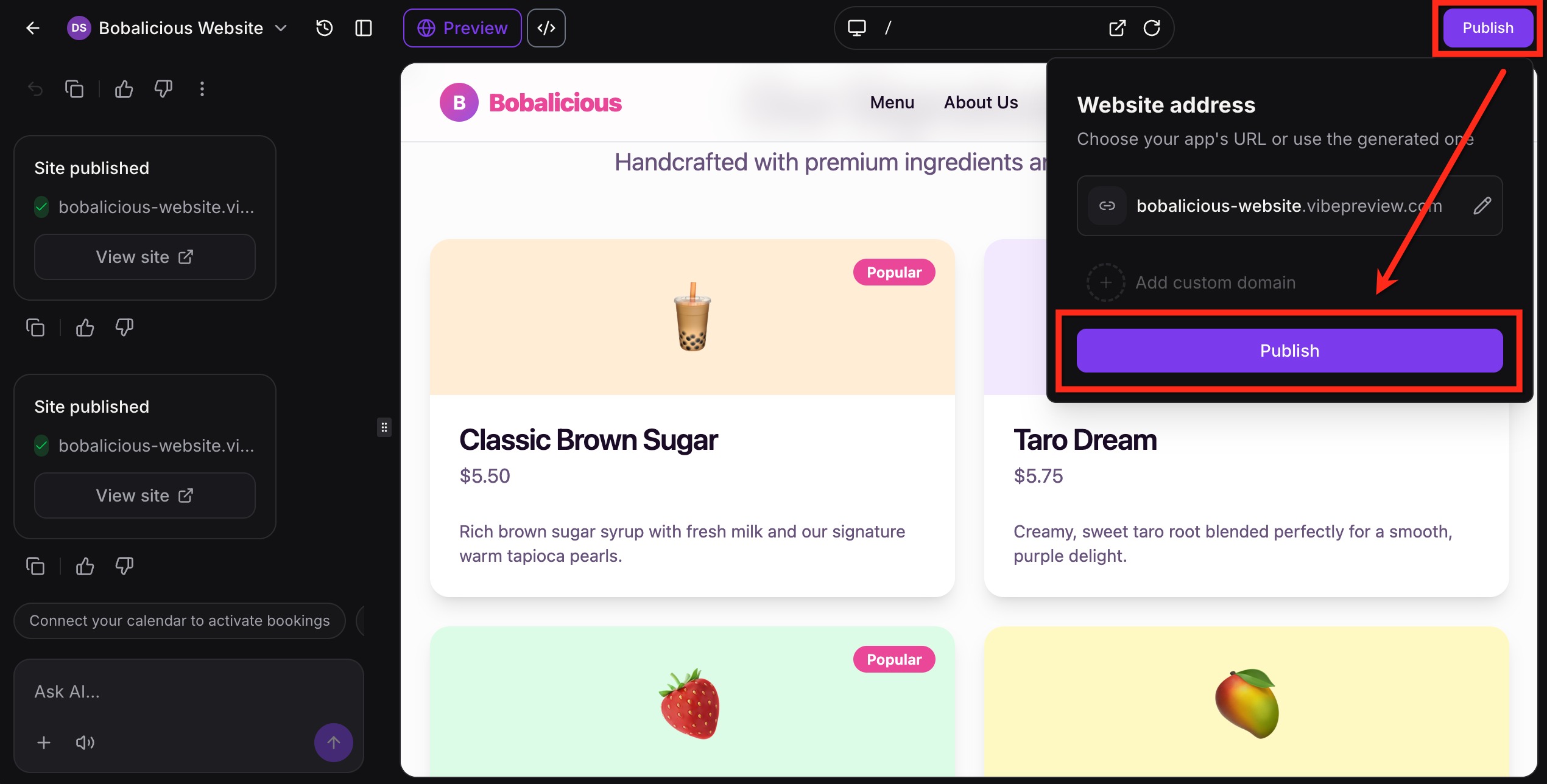 AI Studio: Introducing SSR + Server Functions + Secrets – Application publishing workflow