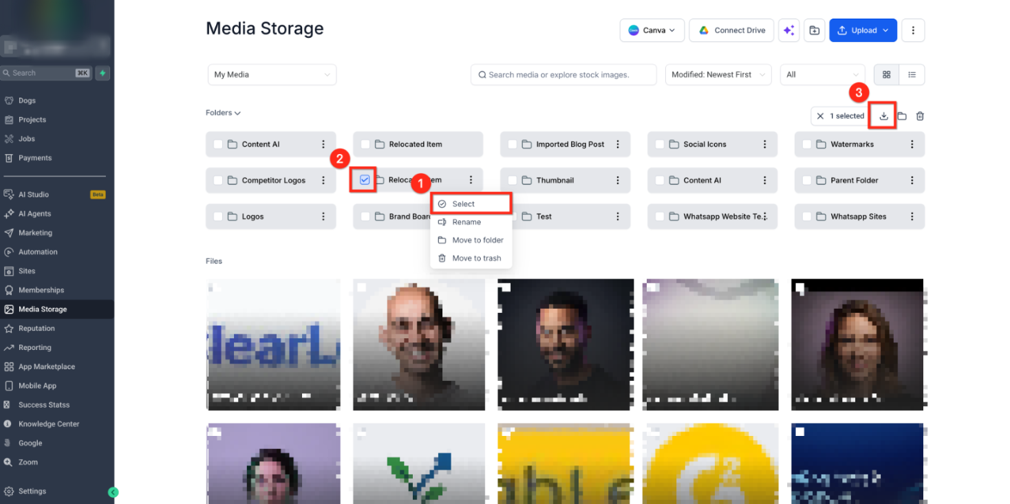 Complete Guide to Media Storage! – Download a Folder as a Zip