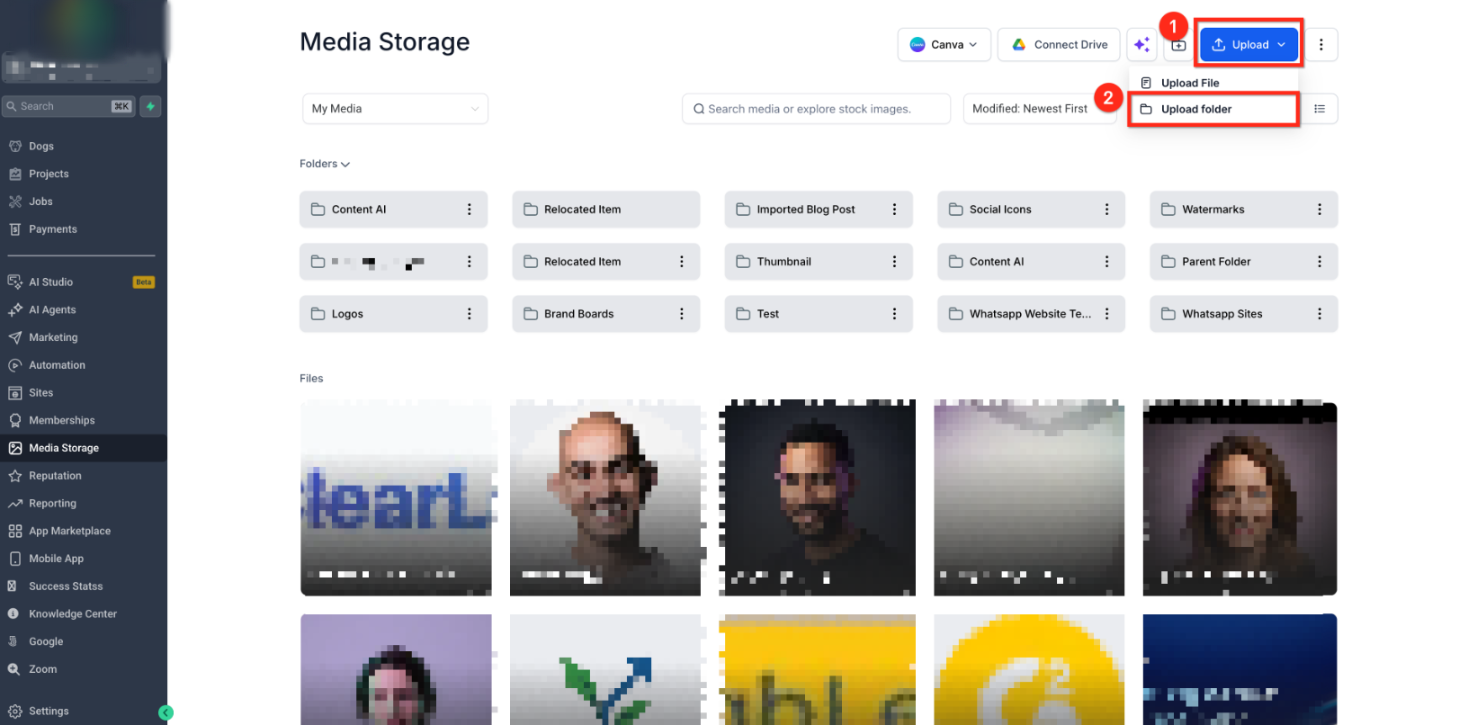 Complete Guide to Media Storage! – Uploading Folder