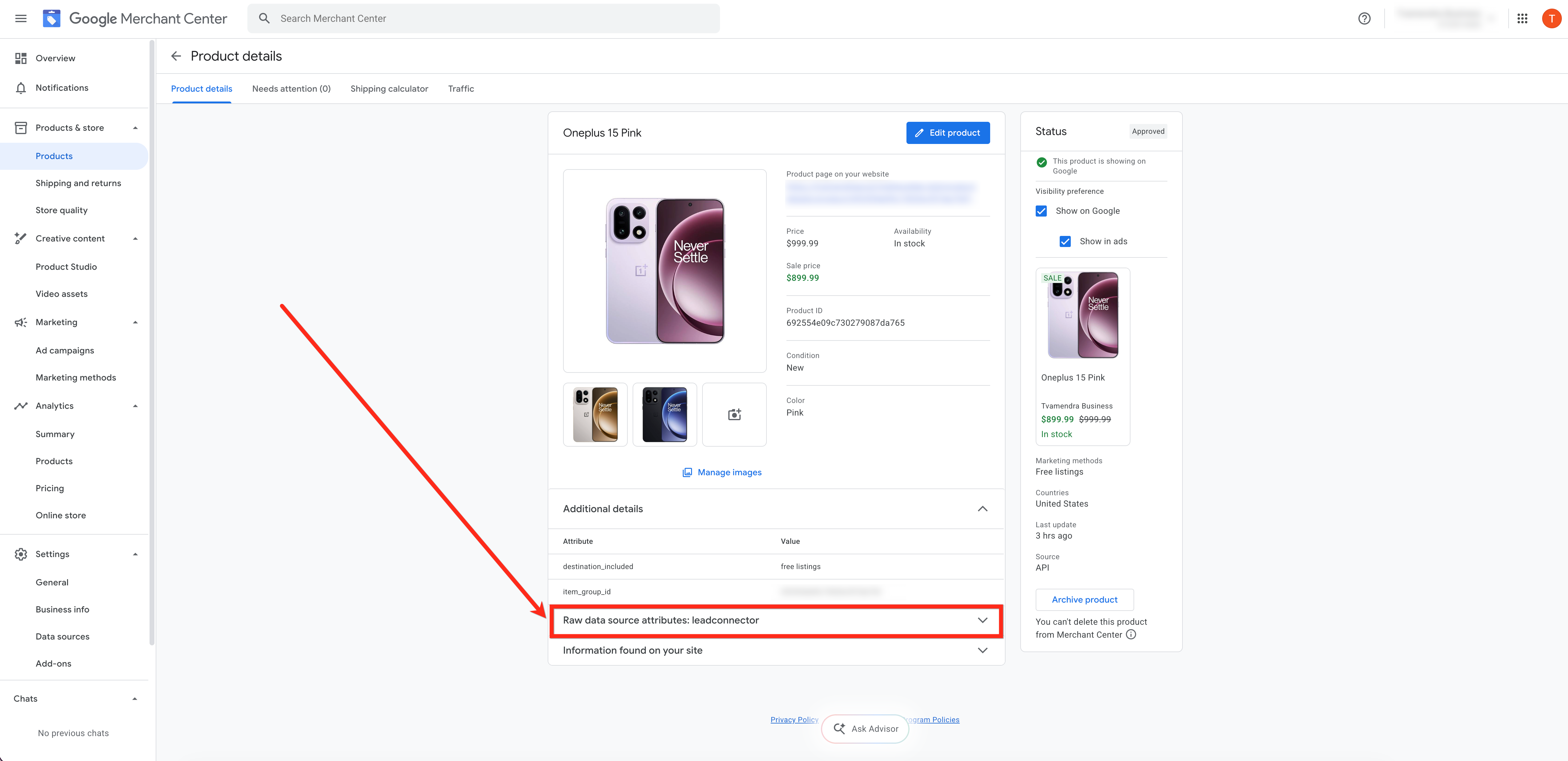 Connect Your E-commerce Store to Google Merchant Center – Screenshot 9