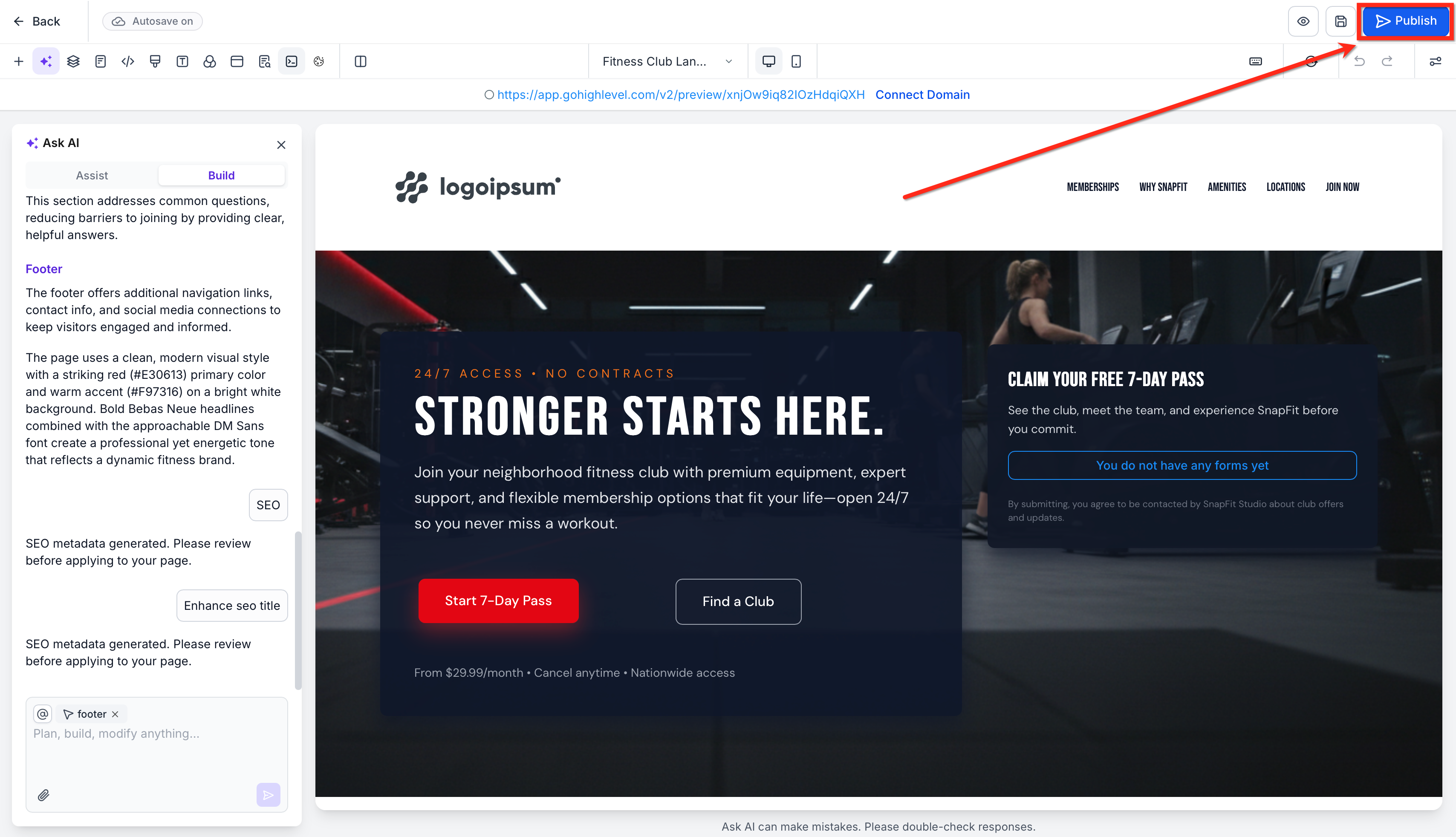 How To Use Funnel & Website AI