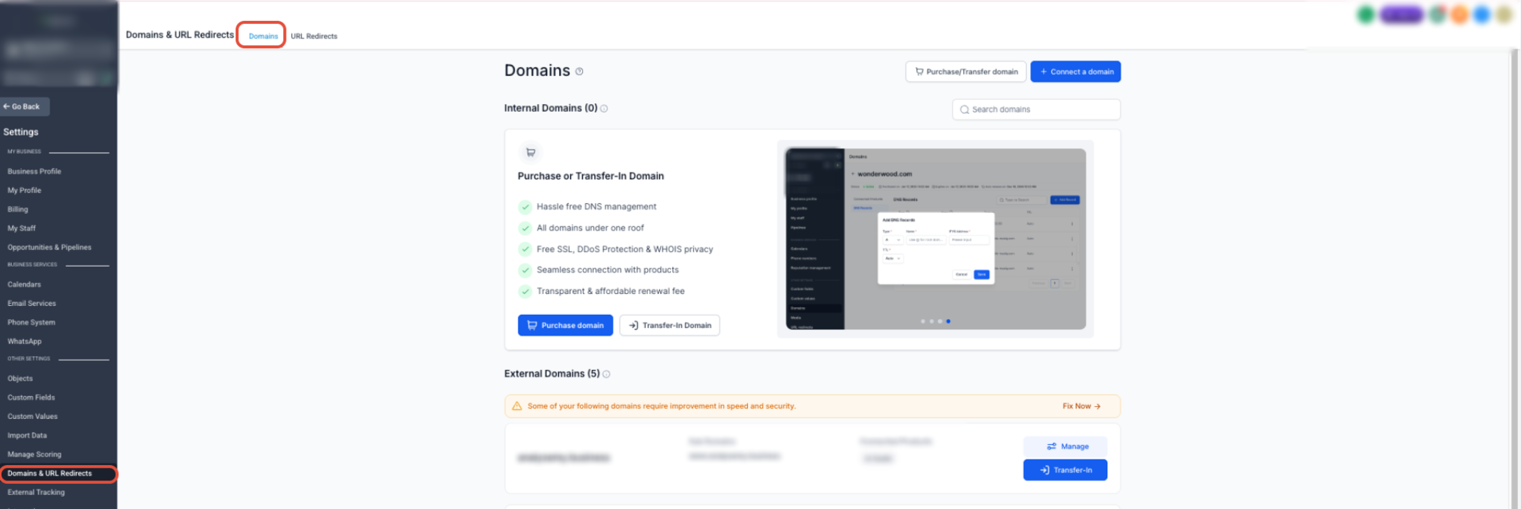 Getting Started – Launch a Website From Template – Connect Your Domain