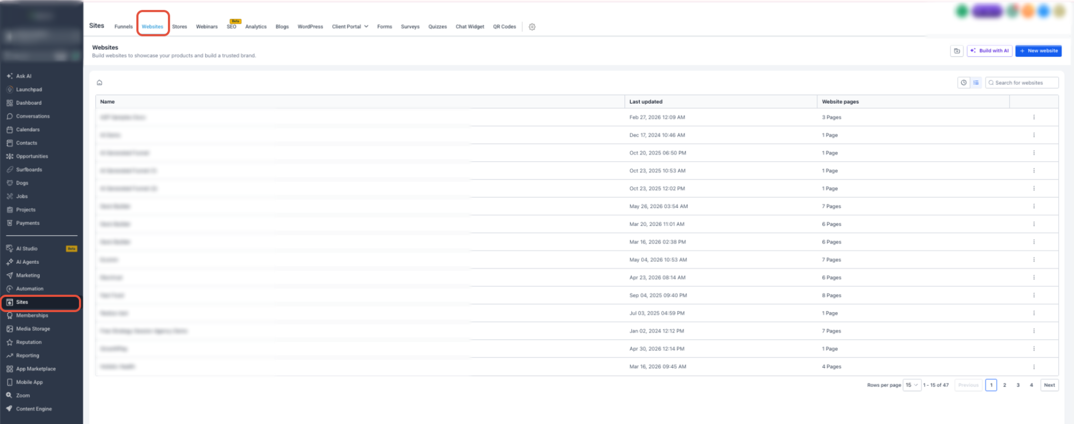 Getting Started – Launch a Website From Template – Create and Prepare Your Website