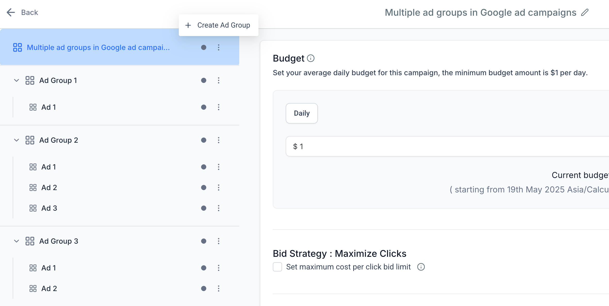 Google Ads: Multiple Ad Groups and Ads – Manage an Individual Ad