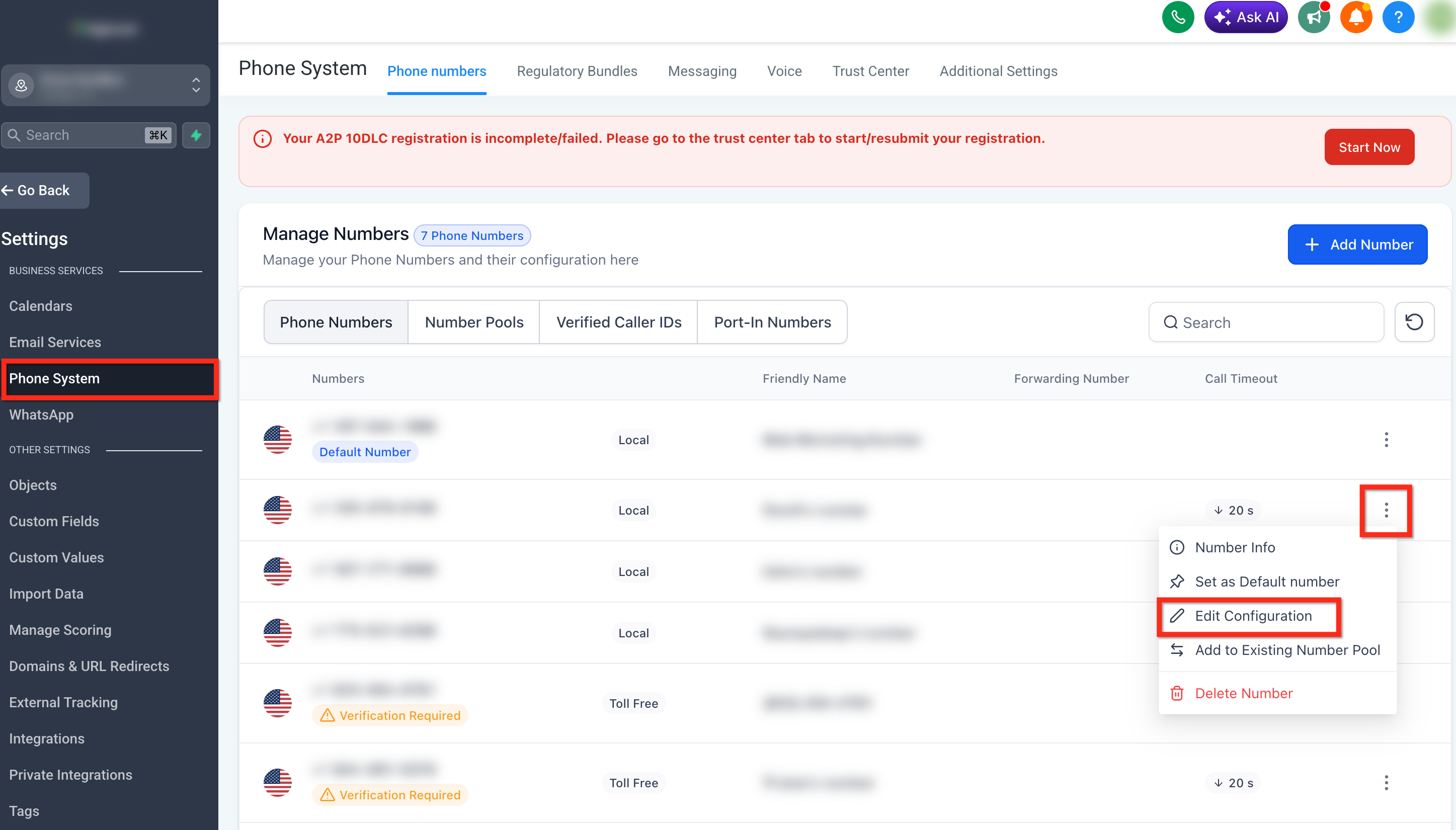 How to Assign LC Phone Numbers to Users – Method 2: Route One LC Phone Number to Multiple Users