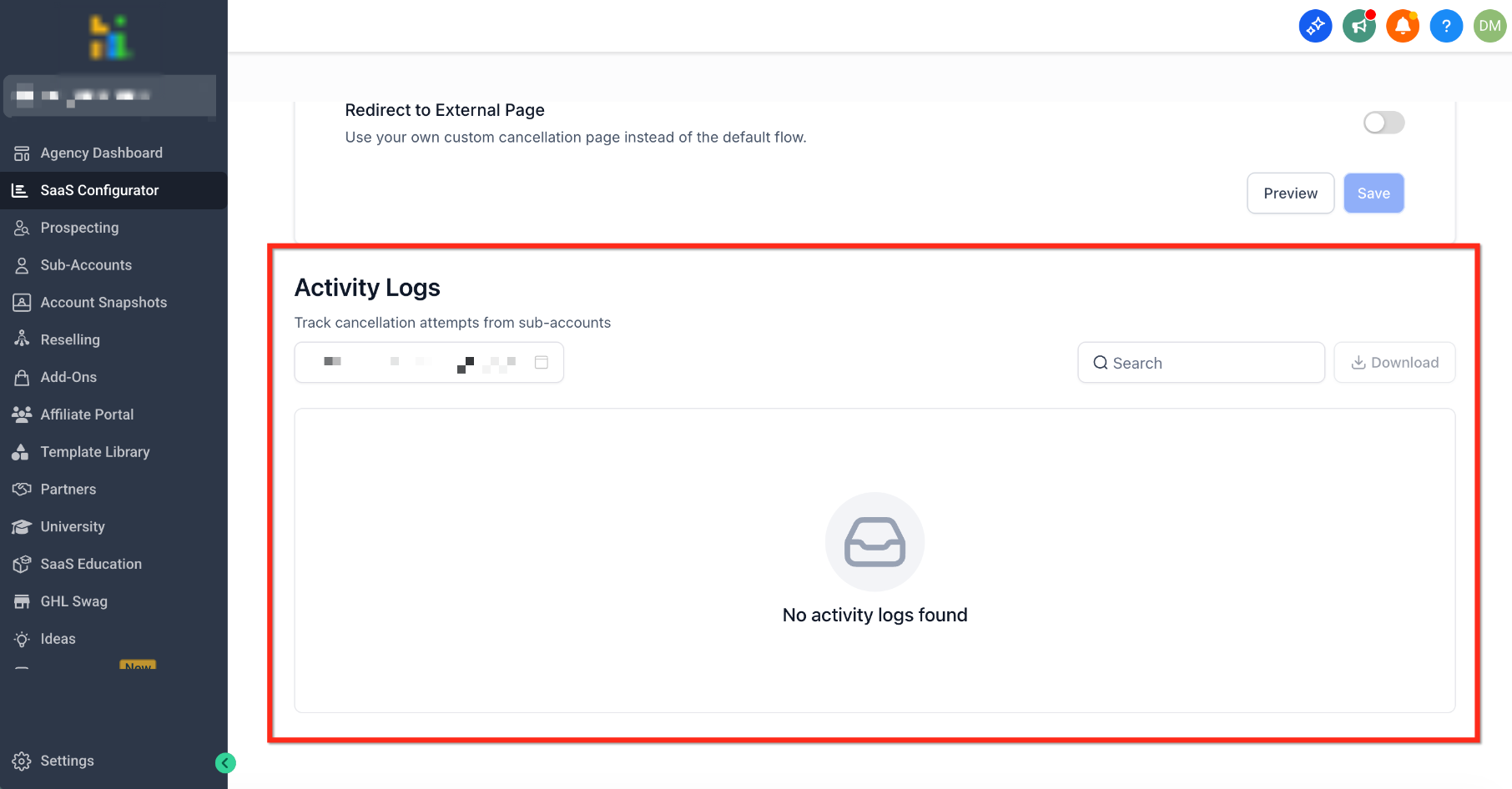 How to Configure Downgrade Settings for SaaS Clients – SaaS Configurator Activity Logs showing downgrade and deflection activity