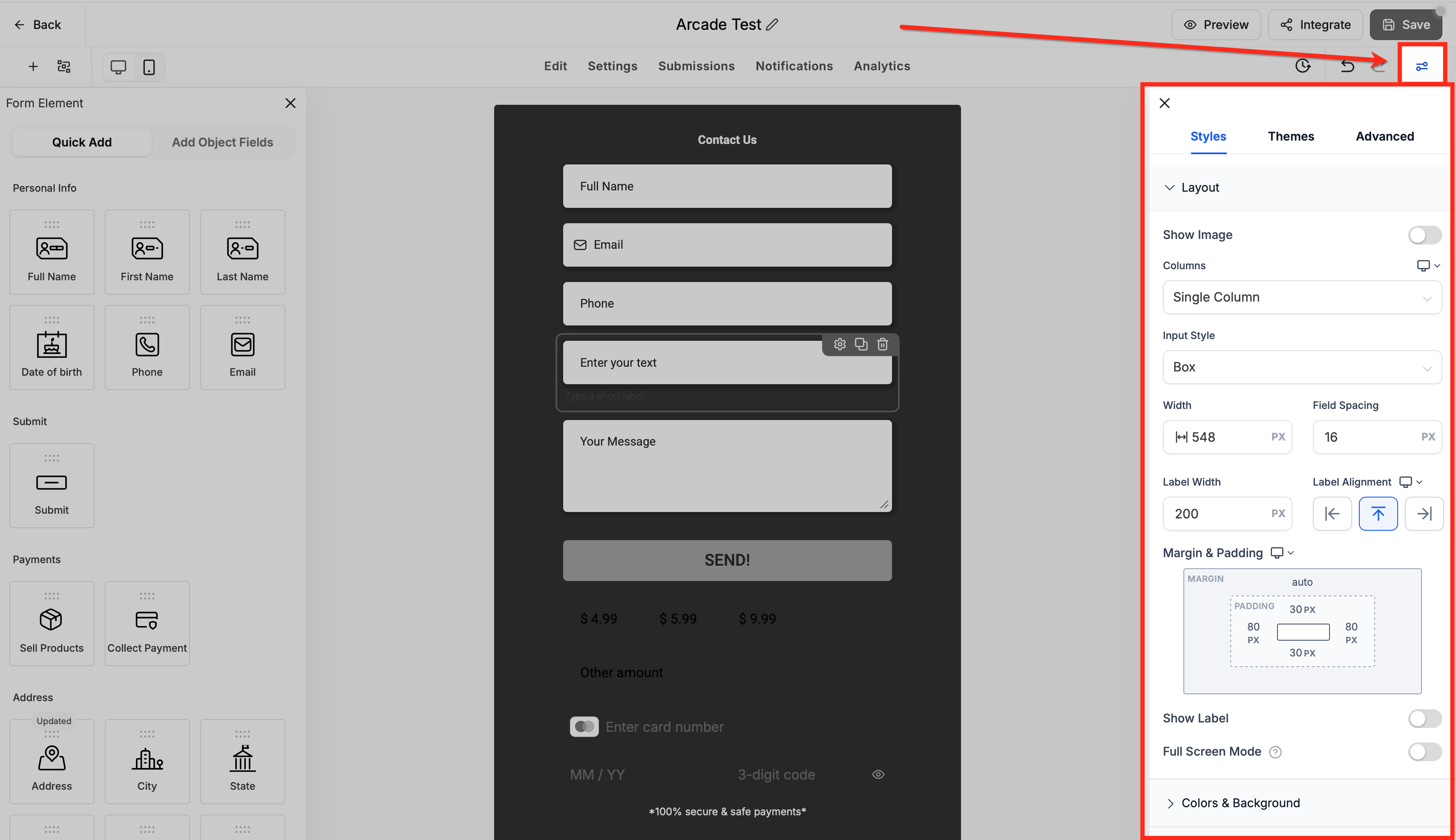 How to Create and Manage a Contact Form – Form Styling and Themes