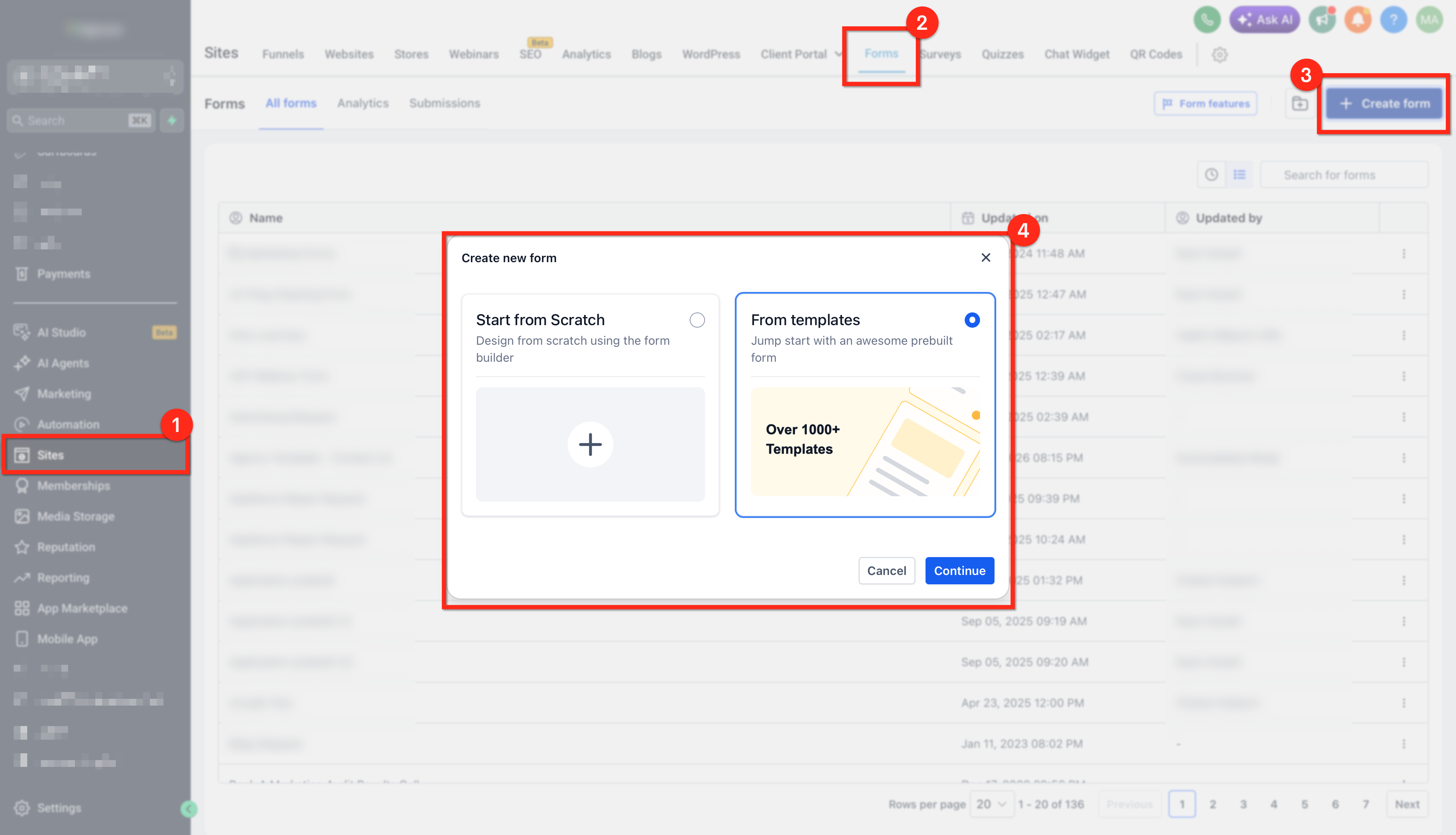 How to Create and Manage a Contact Form – Step 1: Create the Form