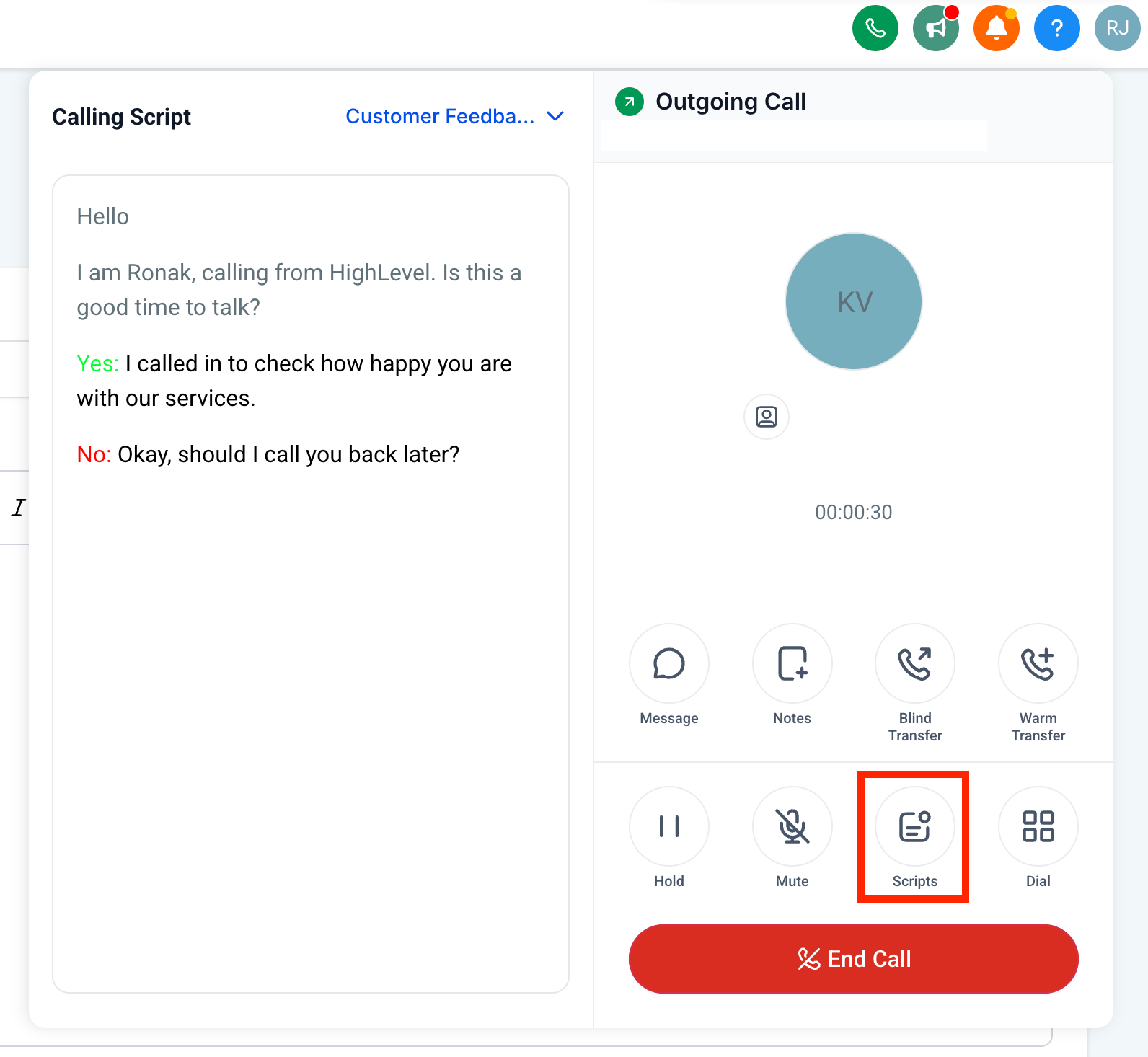 How to Create and Use Call Scripts in Web & App Dialers – How to Use Call Scripts in the Web & App Dialers