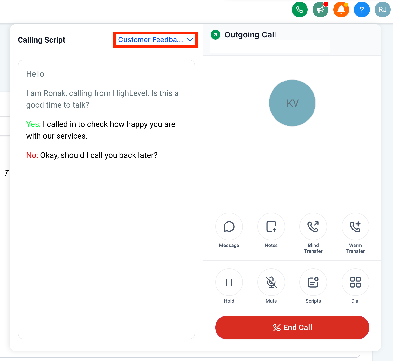 How to Create and Use Call Scripts in Web & App Dialers – How to Use Call Scripts in the Web & App Dialers
