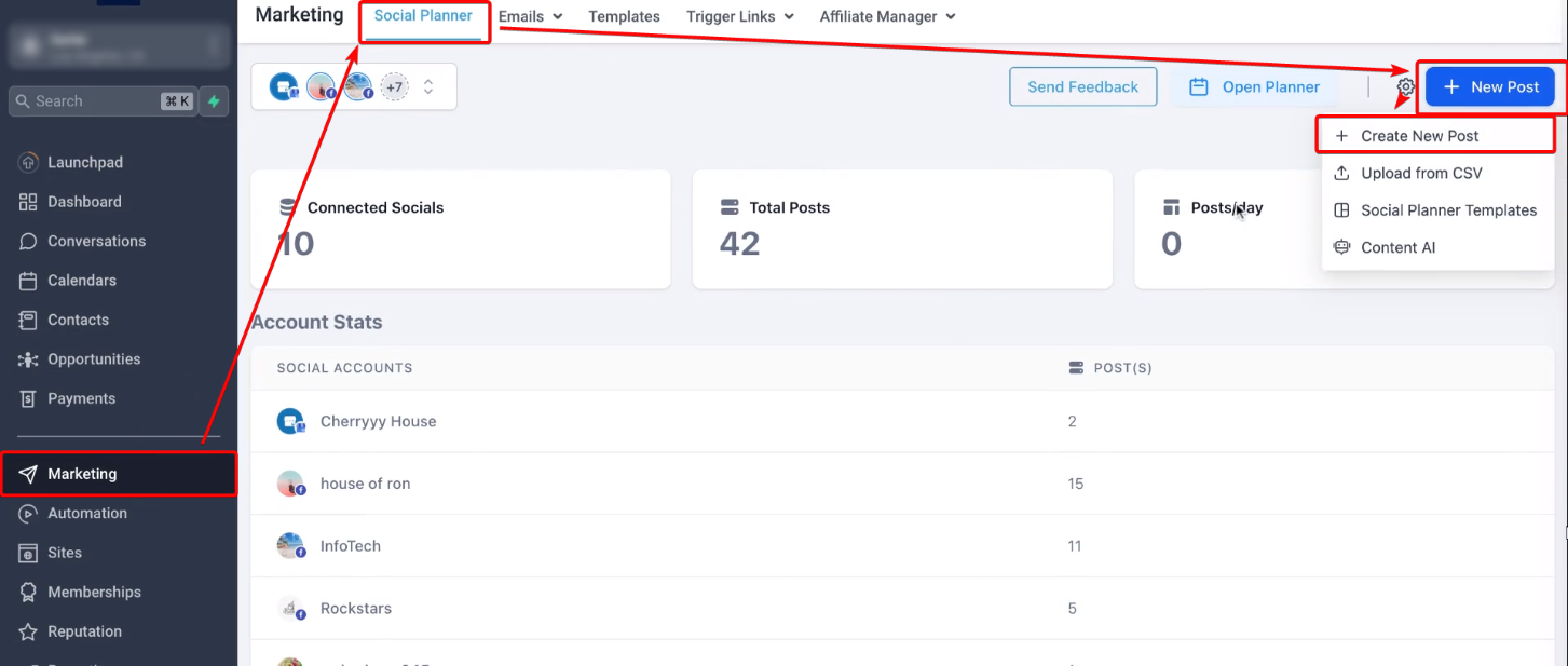 How to Post Recurring Social Posts through the Social Planner? – How to create a Recurring Post?