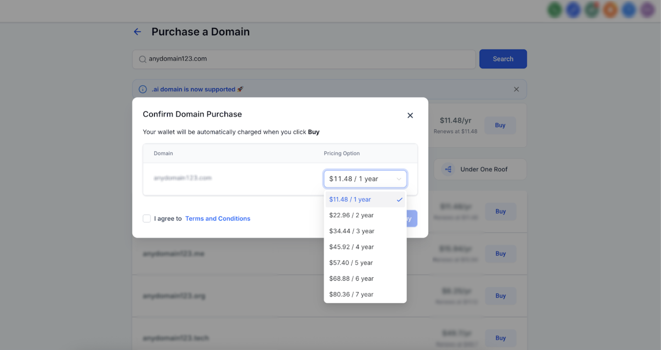 How to Purchase a Domain – Multi-Year Domain Registration