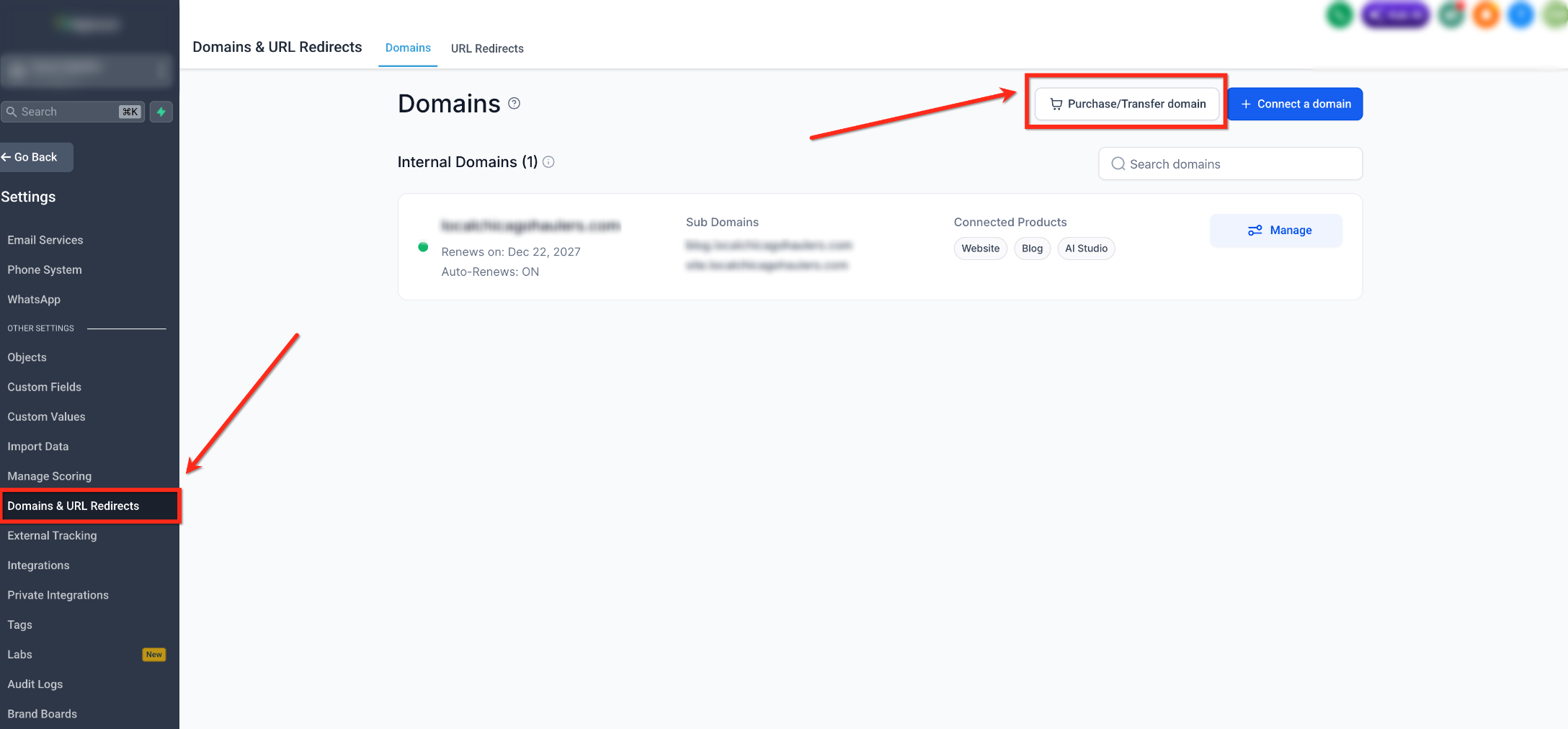 How to Purchase a Domain – Step 1: Open Domains