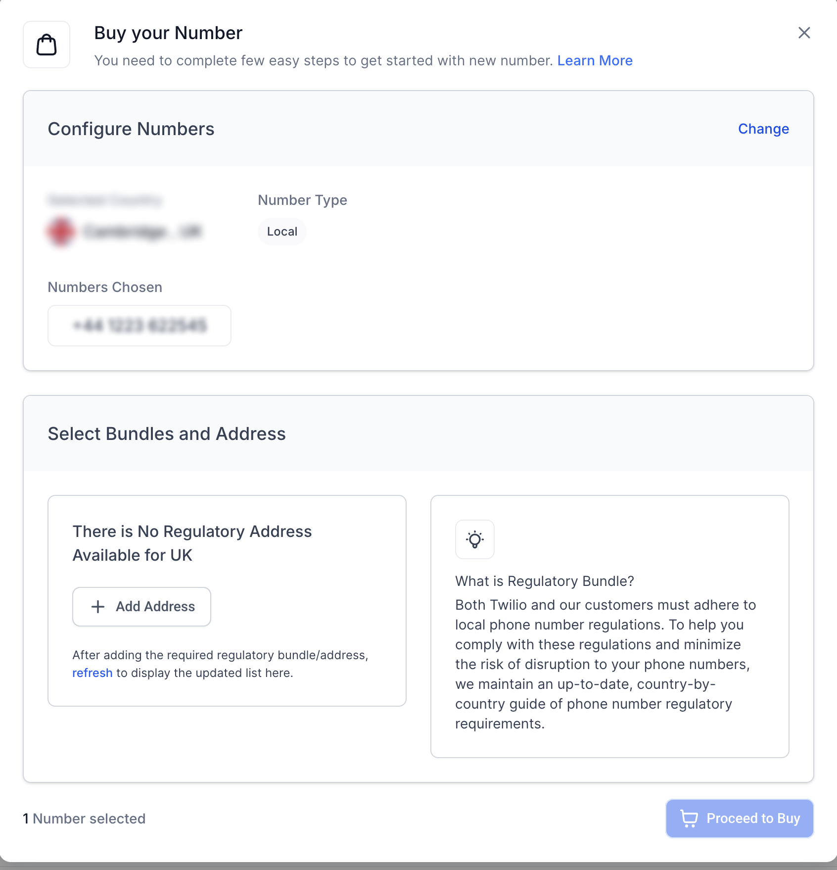 How to Purchase a Phone Number – Step 5: Complete the Purchase