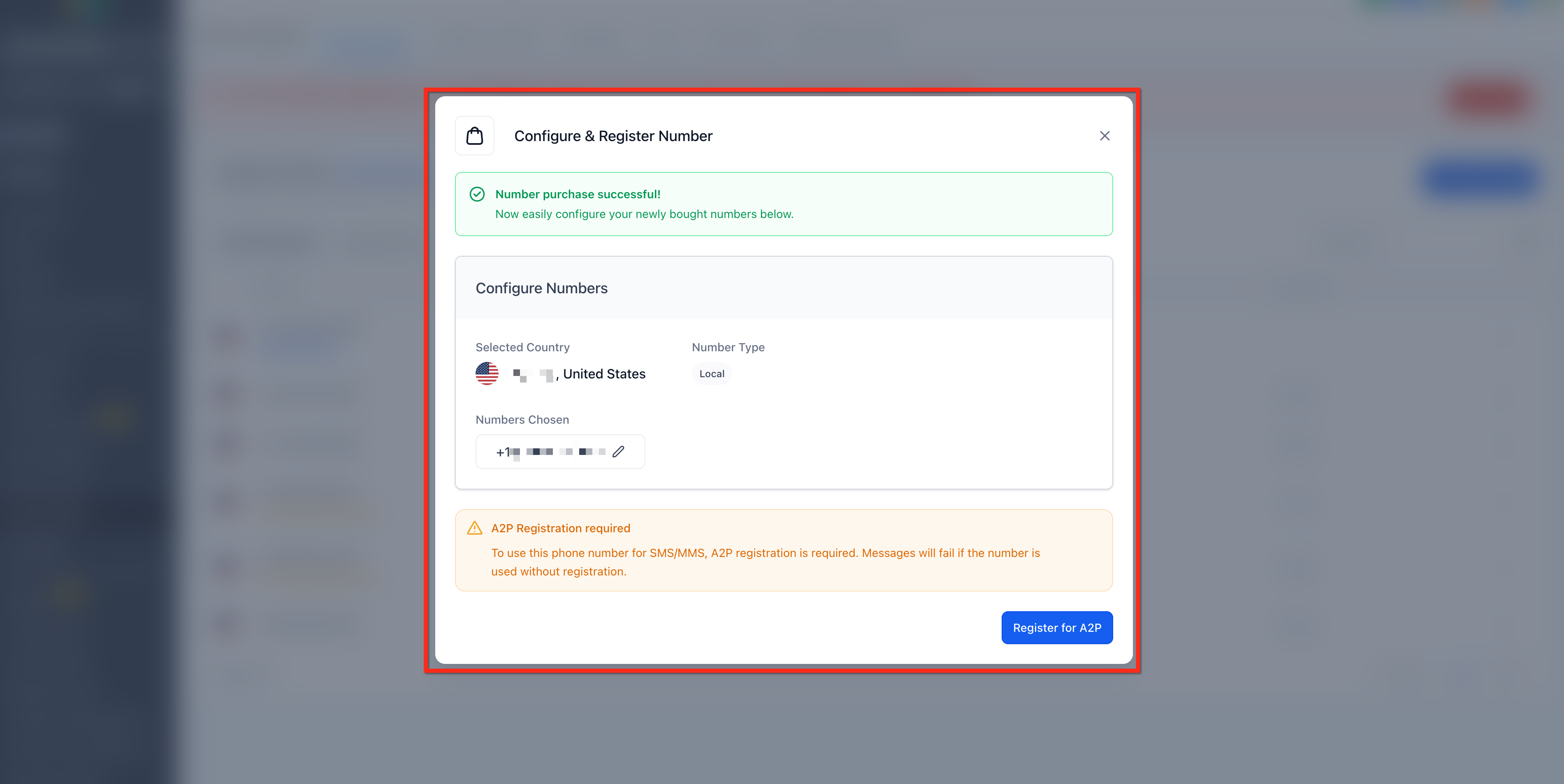 How to Purchase a Phone Number – Step 5: Complete the Purchase