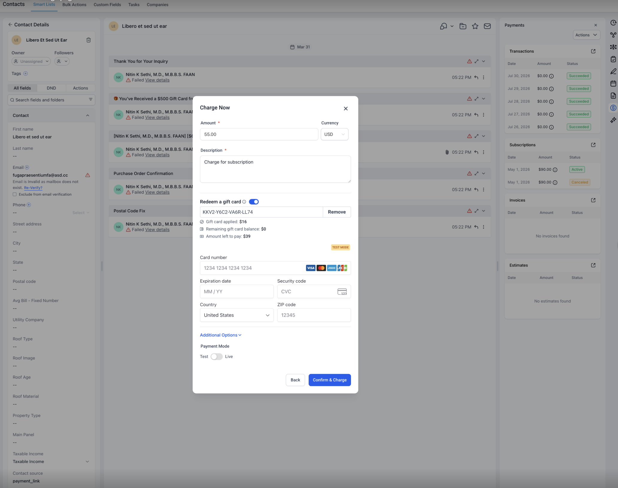 How to Redeem Gift Cards For Offline / Off-session Payments – Supported Business Payment Flows