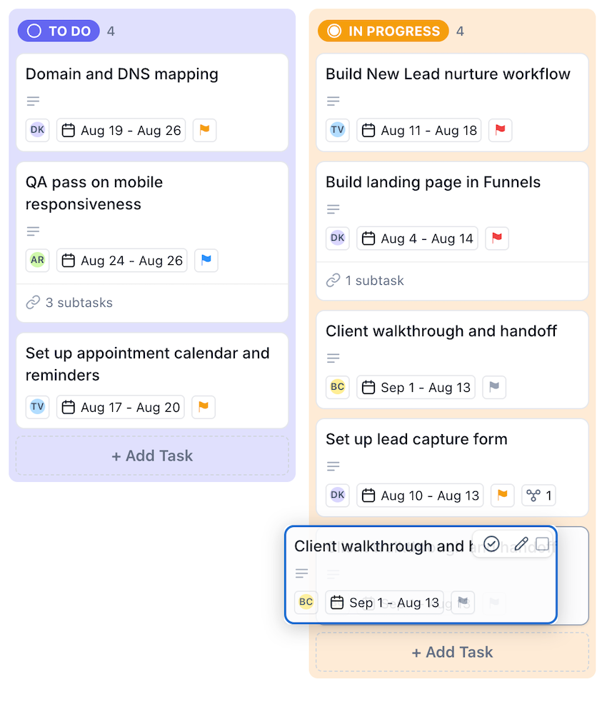Introduction to Project Management – Start working the board