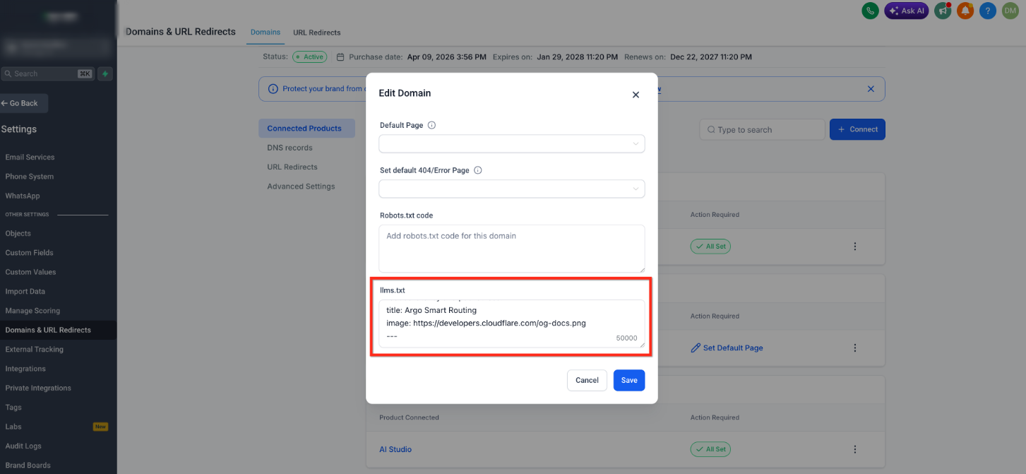 Make Your Sites AI-ready with llms.txt – How to Set Up llms.txt for Your Domain