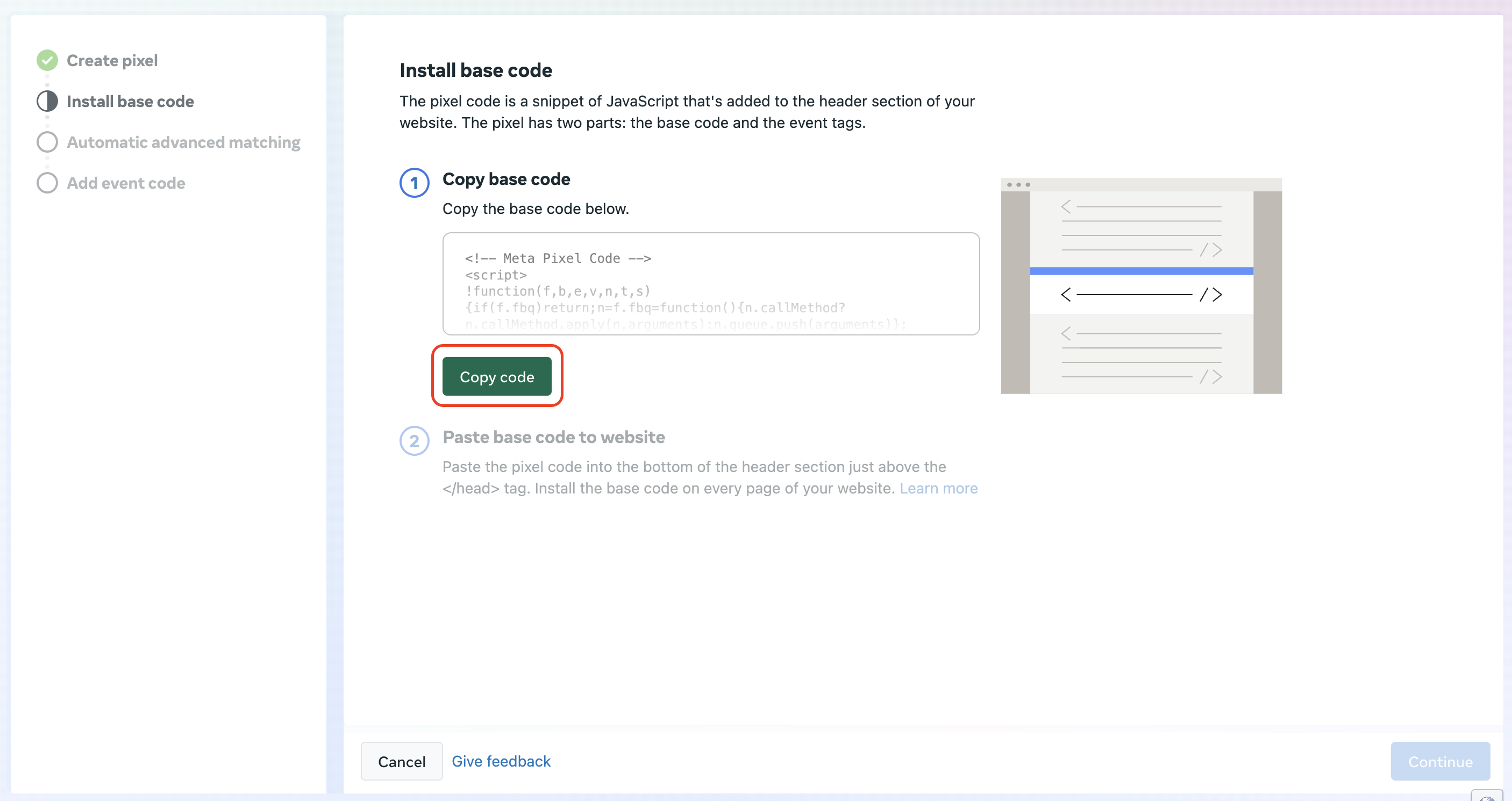 Meta Pixel Tracking for Events – 1. Locate Your Meta Pixel ID